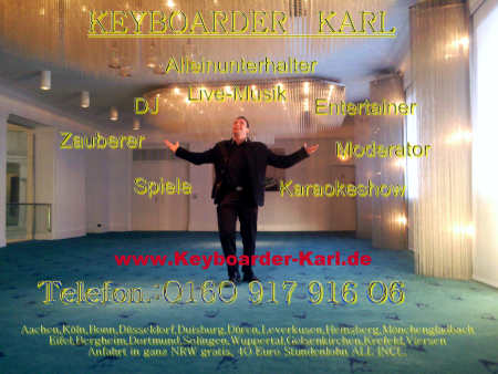 Alleinunterhalter und DJ in Würselen Alsdorf Herzogenrath Eschweiler und in der Stadt Stolberg